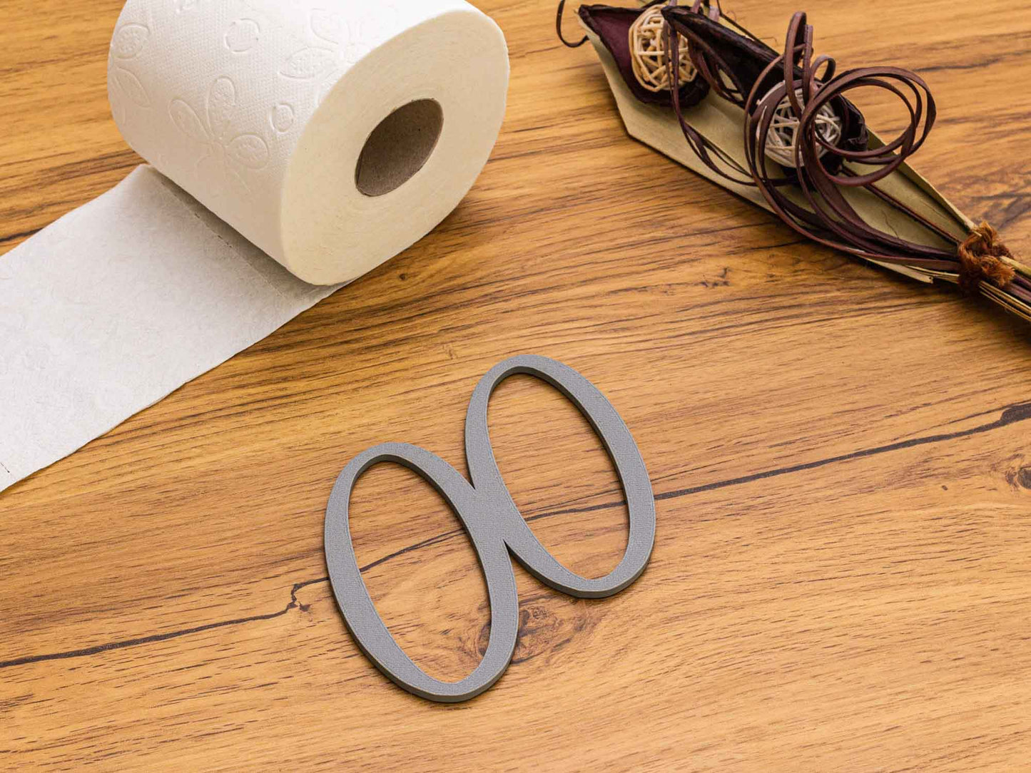 00 Türschild 3D Schriftzüge Selbstklebend