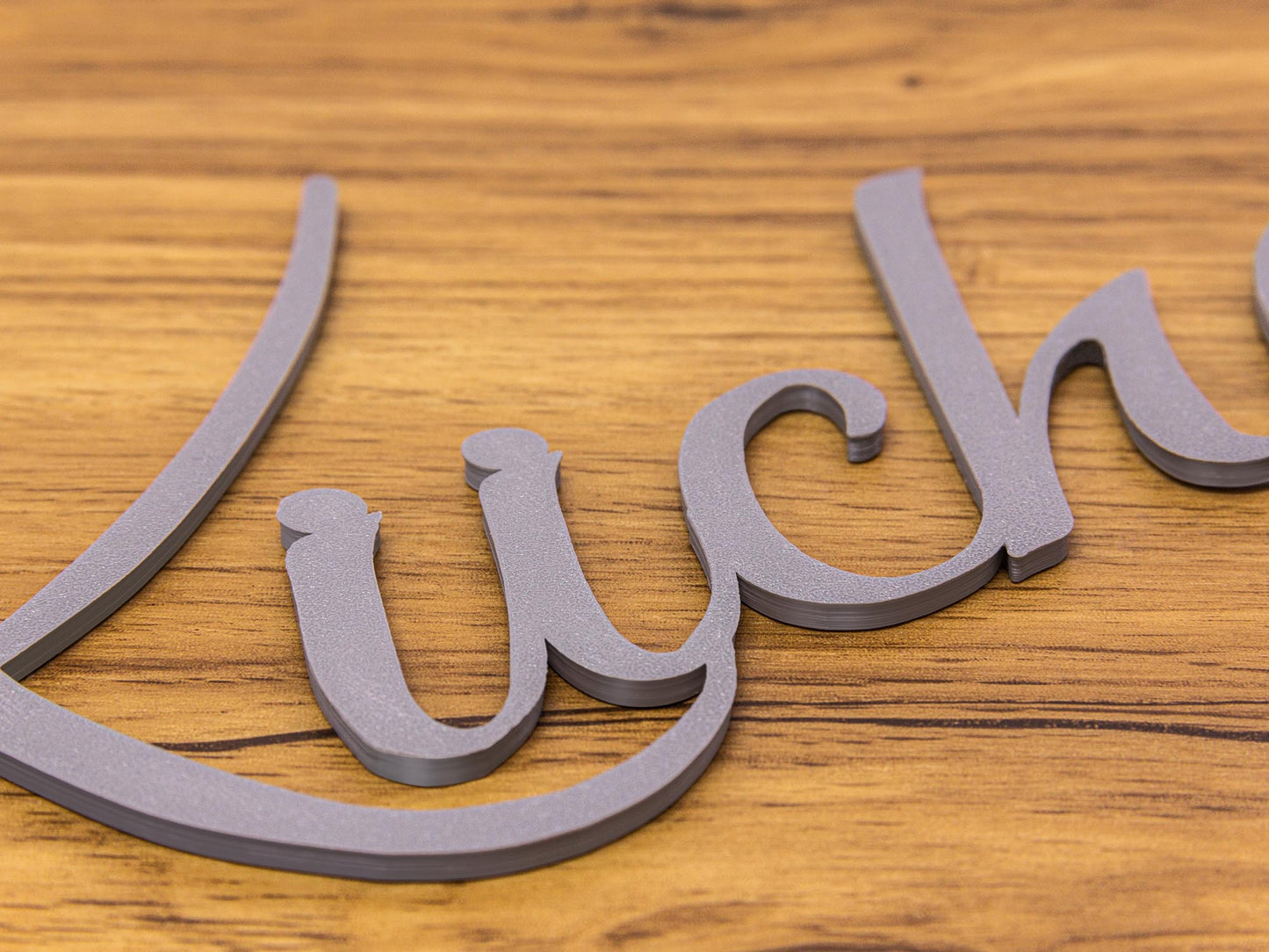 Küche Türschild 3D Schriftzüge Selbstklebend