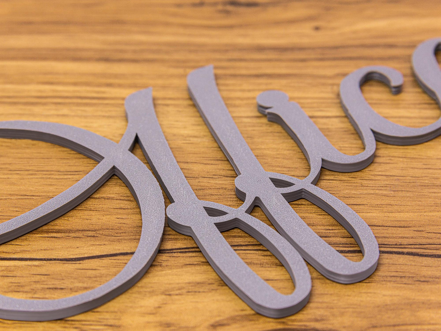 Office Türschild 3D Schriftzüge Selbstklebend