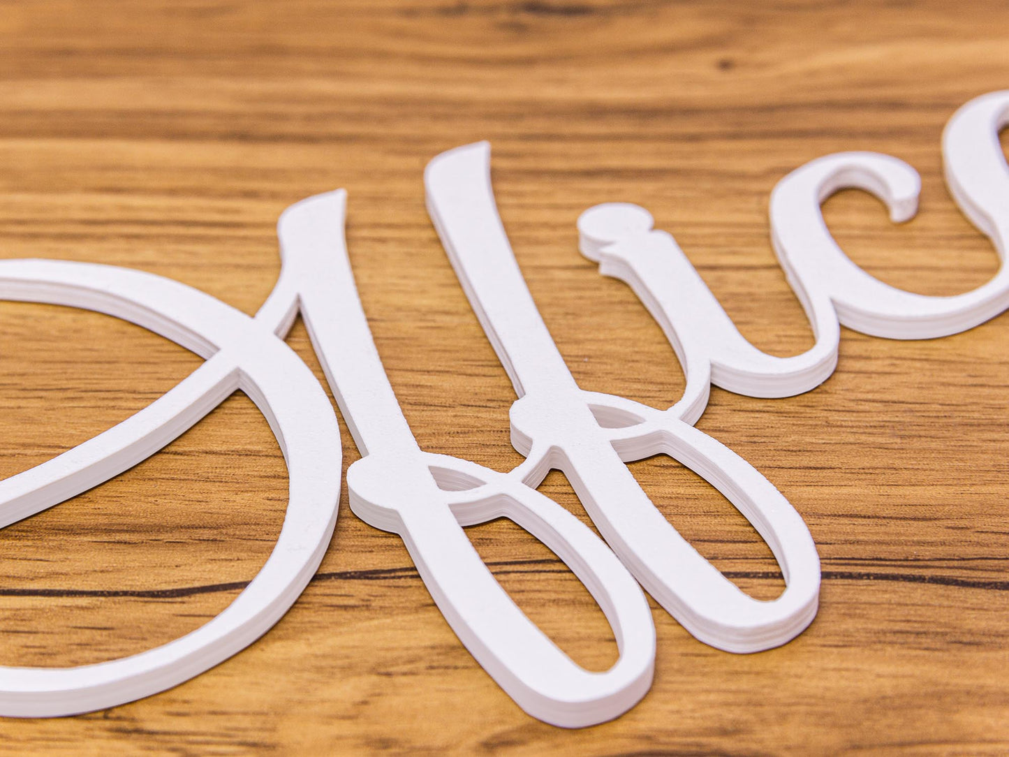 Office Türschild 3D Schriftzüge Selbstklebend