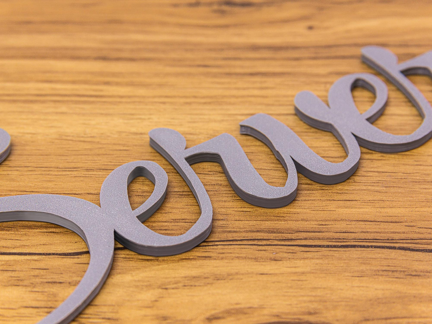 Server Türschild 3D Schriftzüge Selbstklebend