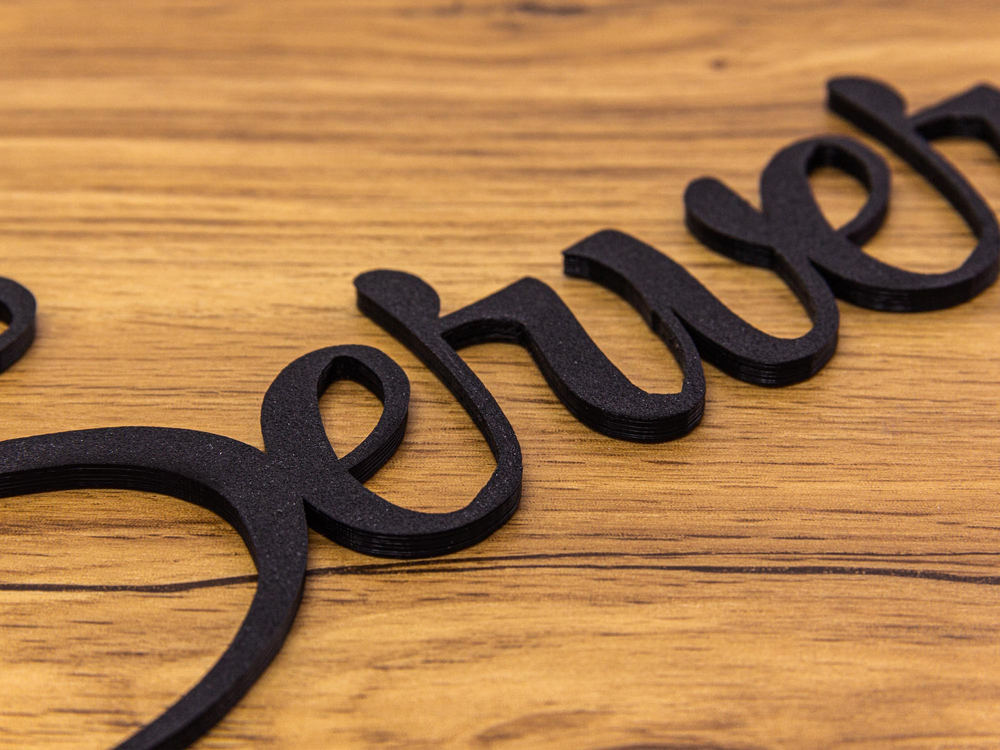 Server Türschild 3D Schriftzüge Selbstklebend